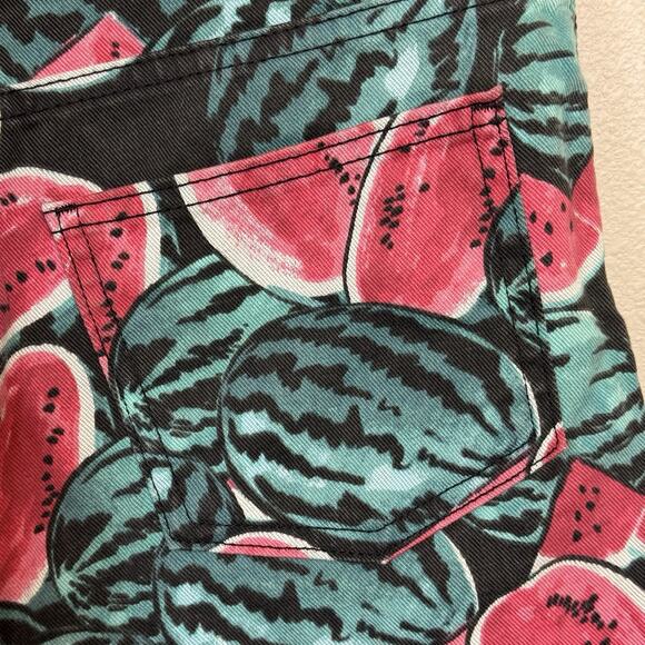 American Apparel Watermelon Print Women's Shorts Size 28/29 Summer Time Sandia - Picture 6 of 9